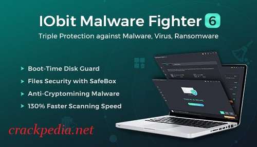 IObit Malware Fighter Pro 10.5.0 Crack + License Key Free Download 2024
