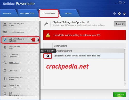 Uniblue PowerSuite 2023 Crack + Serial Key Free Download