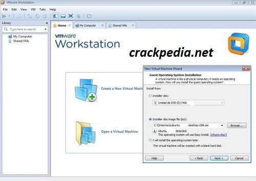 VMWare Workstation Pro 17.5.1 Crack + License Key Free Download 2024