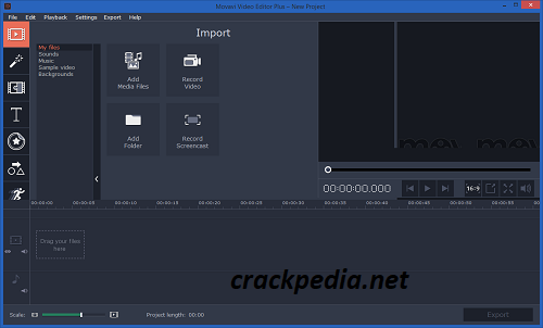 Movavi Video Editor 24.1.0 Crack + Free Download [Latest-2024]