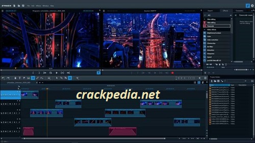 MAGIX Movie Edit Pro 21.0.2.138 Crack + Serial Key Free Download 2023